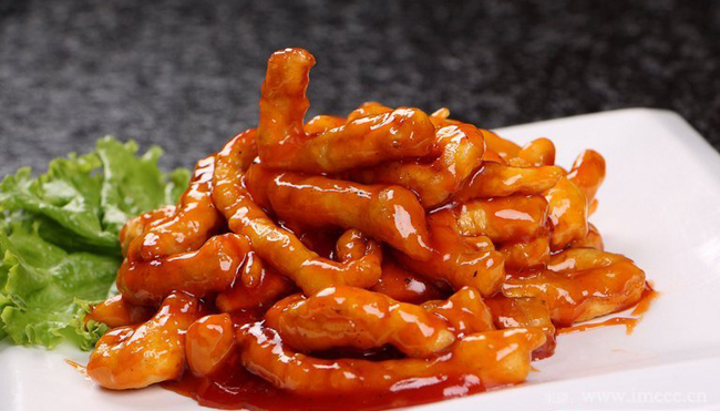 糖醋里脊產(chǎn)品展示一
